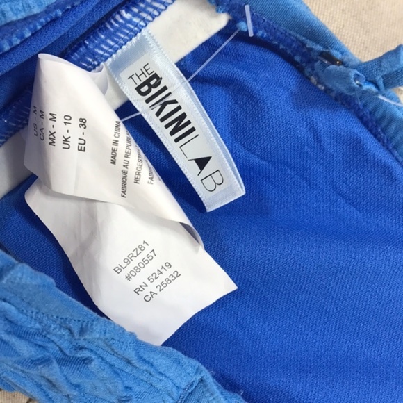 The Bikini Lab Dunes Bandeau Bikini Top - Picture 5 of 6